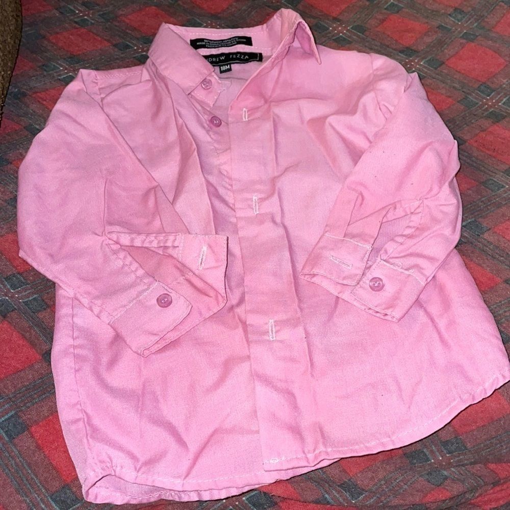 Boys PINK dress shirt 🥰🥰
